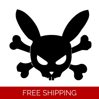Playboy Bunny Crossbones Drip Die Cut Vinyl Decal Sticker Playboy Bunny Crossbones Drip Die Cut Vinyl Decal Sticker